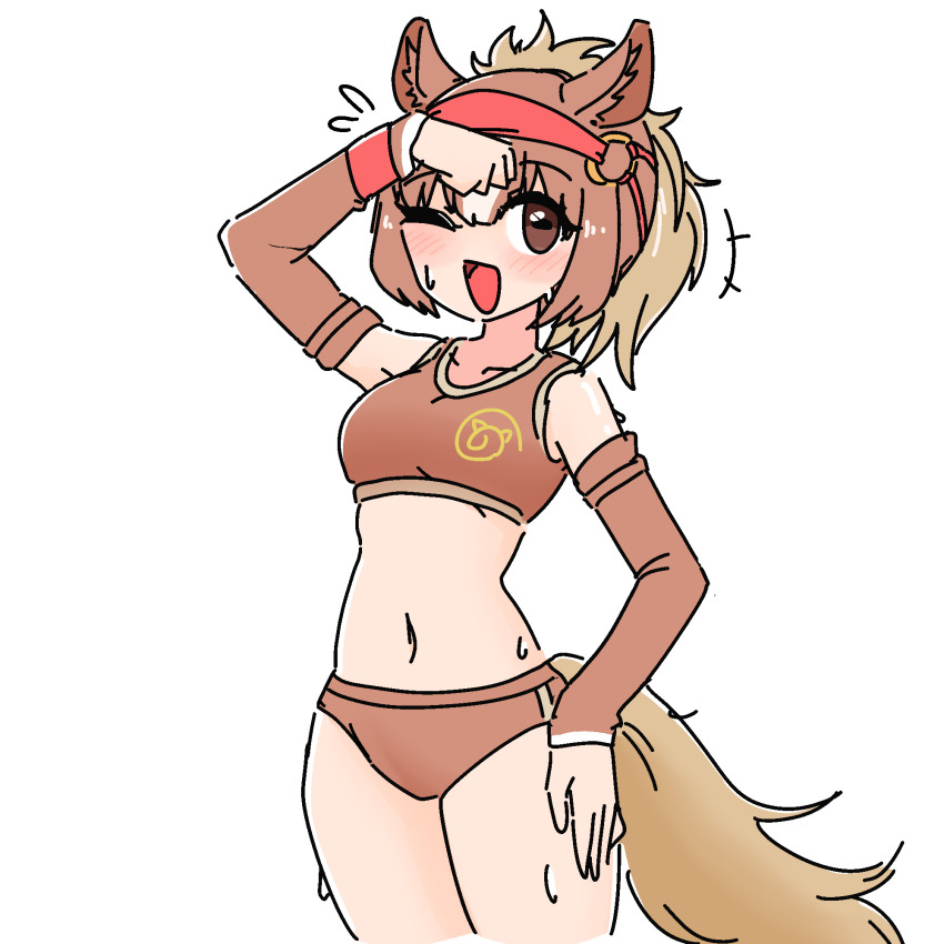 Chestnut Thoroughbred (Kemono Friends) Rule 34 Image