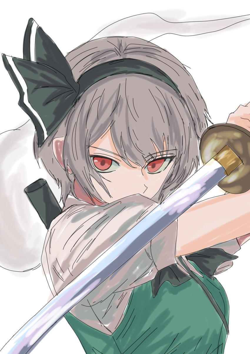 Konpaku Youmu (Touhou) Rule 34 Image