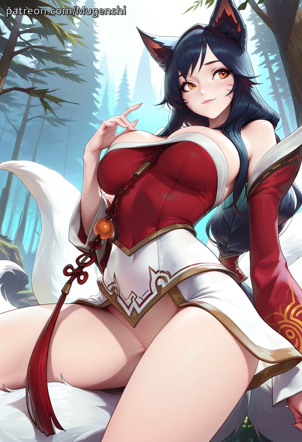 Ahri (League Of Legends) Rule 34 Image