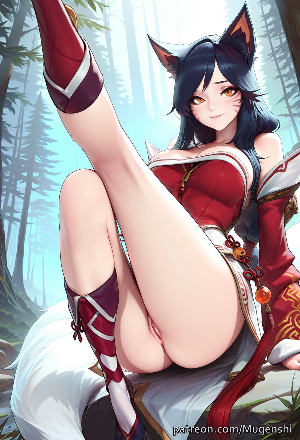 Ahri (League Of Legends) Rule 34 Image