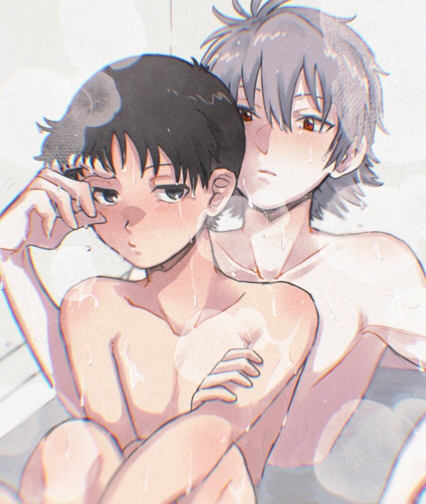 Ikari Shinji (Nagisa Kaworu) Rule 34 Image