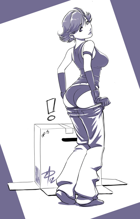 Meryl Silverburgh (Metal Gear) Rule 34 Image