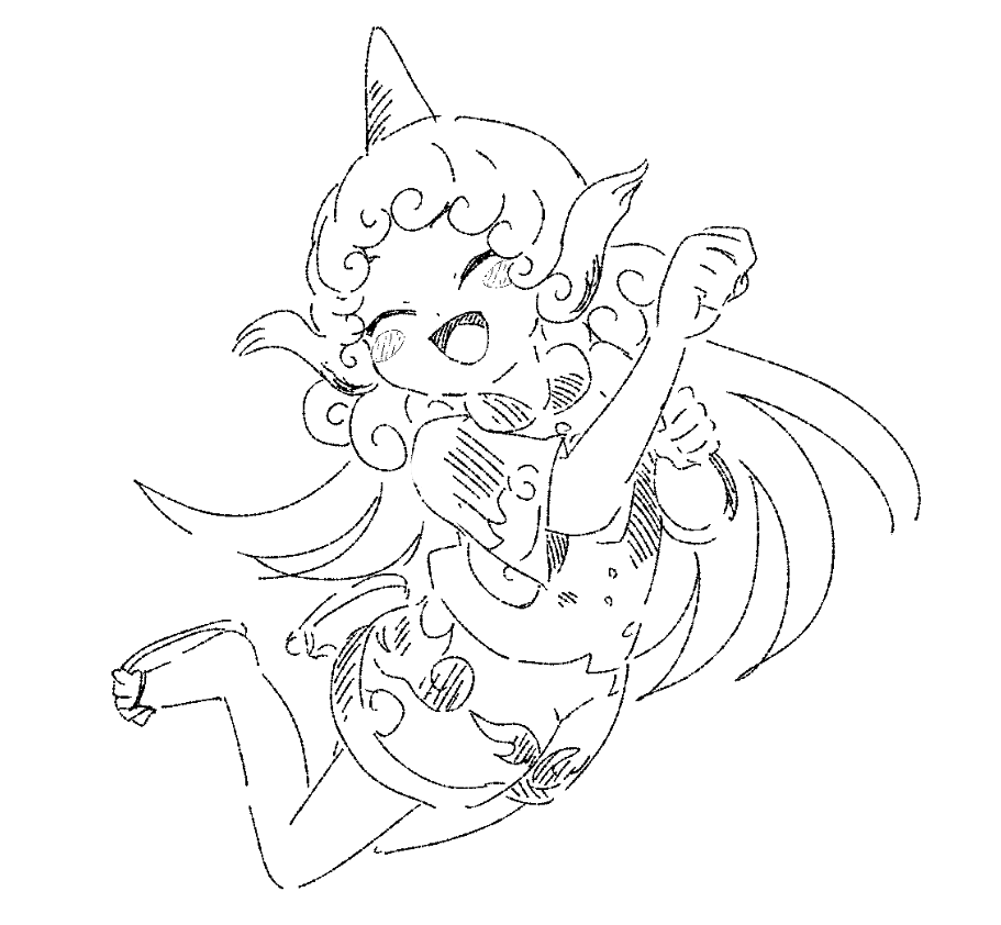 Komano Aunn (Touhou) Rule 34 Image