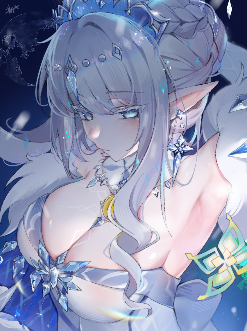Anastasya Feodorovna Snezhnaya (Genshin Impact) Rule 34 Image