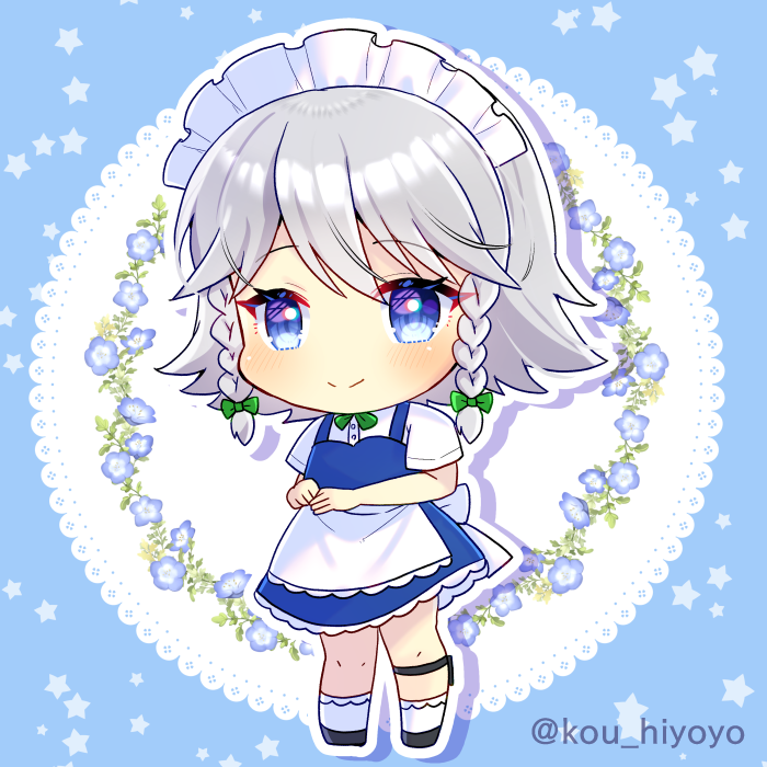 Izayoi Sakuya (Touhou) Rule 34 Image