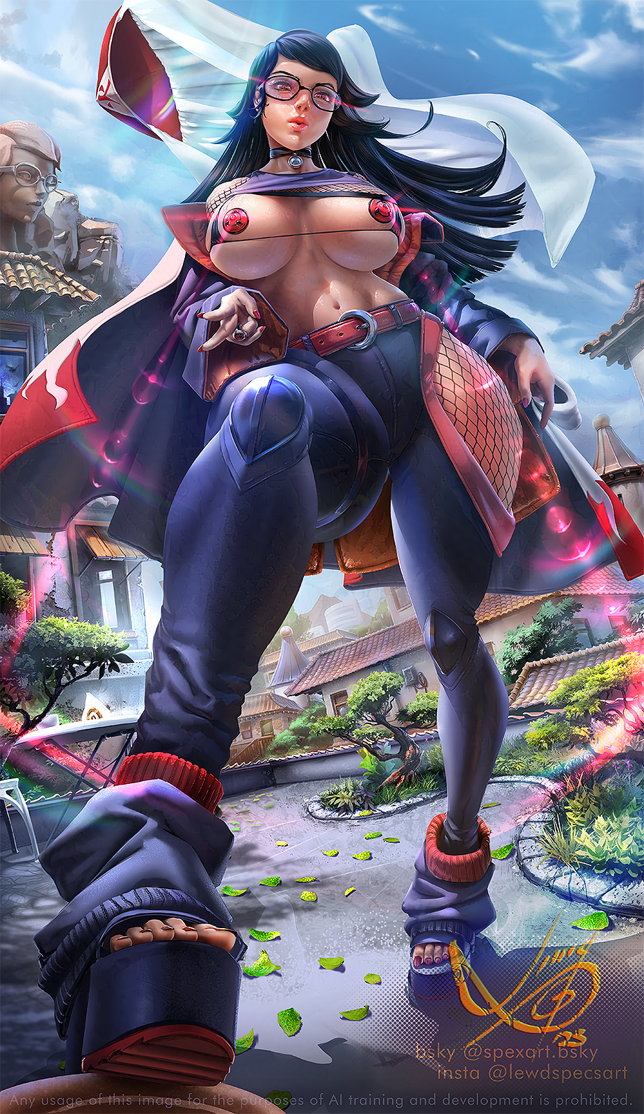 Sarada Uchiha (Boruto: Naruto Next Generations) Rule 34 Image
