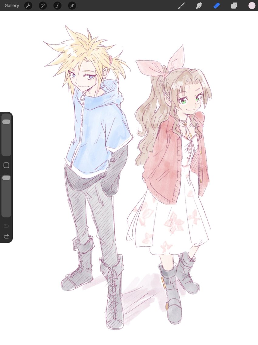 Aerith Gainsborough (Final Fantasy) Rule 34 Image