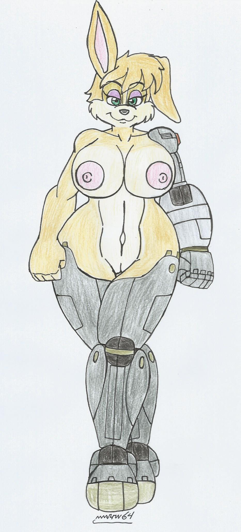 Bunnie Rabbot (Sonic Satam) Rule 34 Image