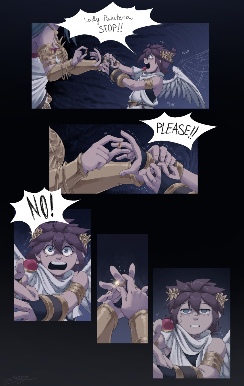 Palutena (Kid Icarus) Rule 34 Image