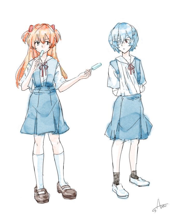Souryuu Asuka Langley (Neon Genesis Evangelion) Rule 34 Image