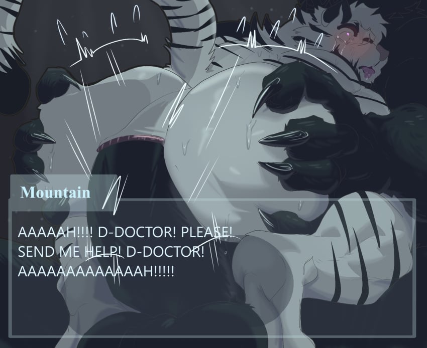 Mountain (Arknights) Rule 34 Image