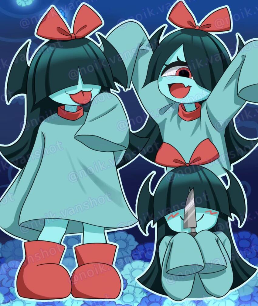 Aqua (Deltarune) Rule 34 Image