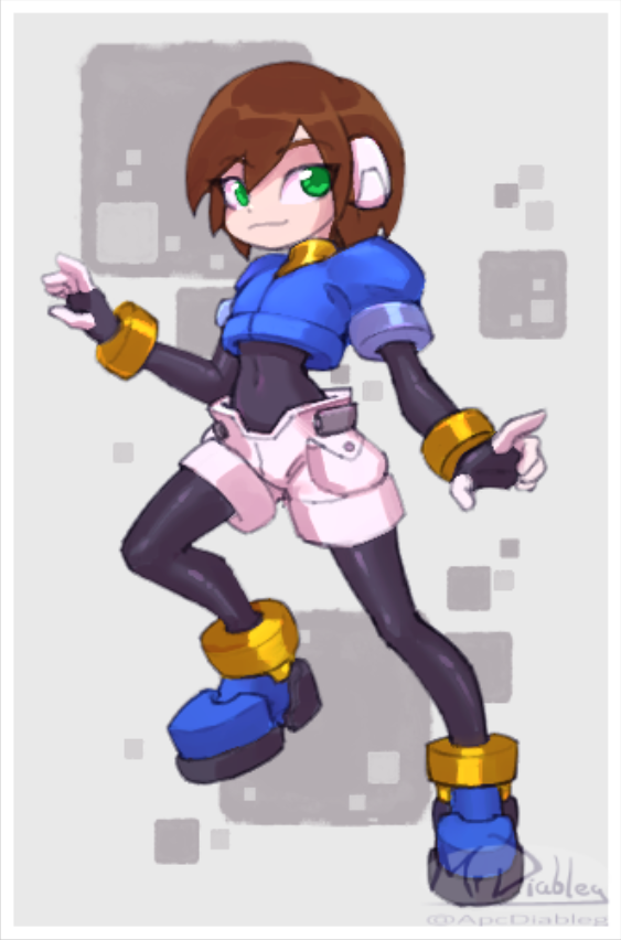 Aile (Mega Man Zx) Rule 34 Image