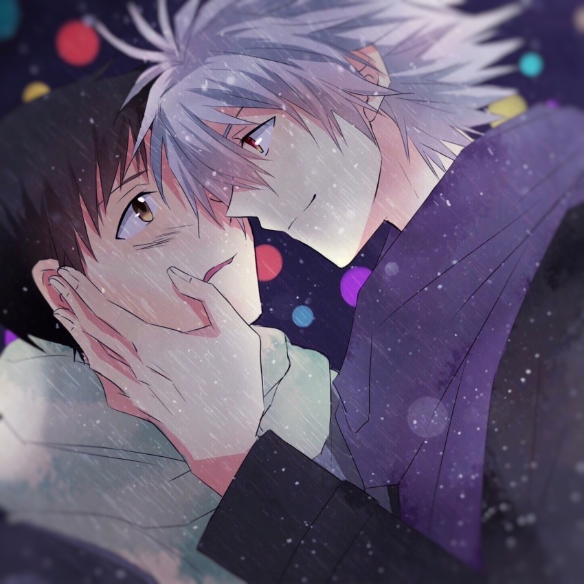 Ikari Shinji (Nagisa Kaworu) Rule 34 Image