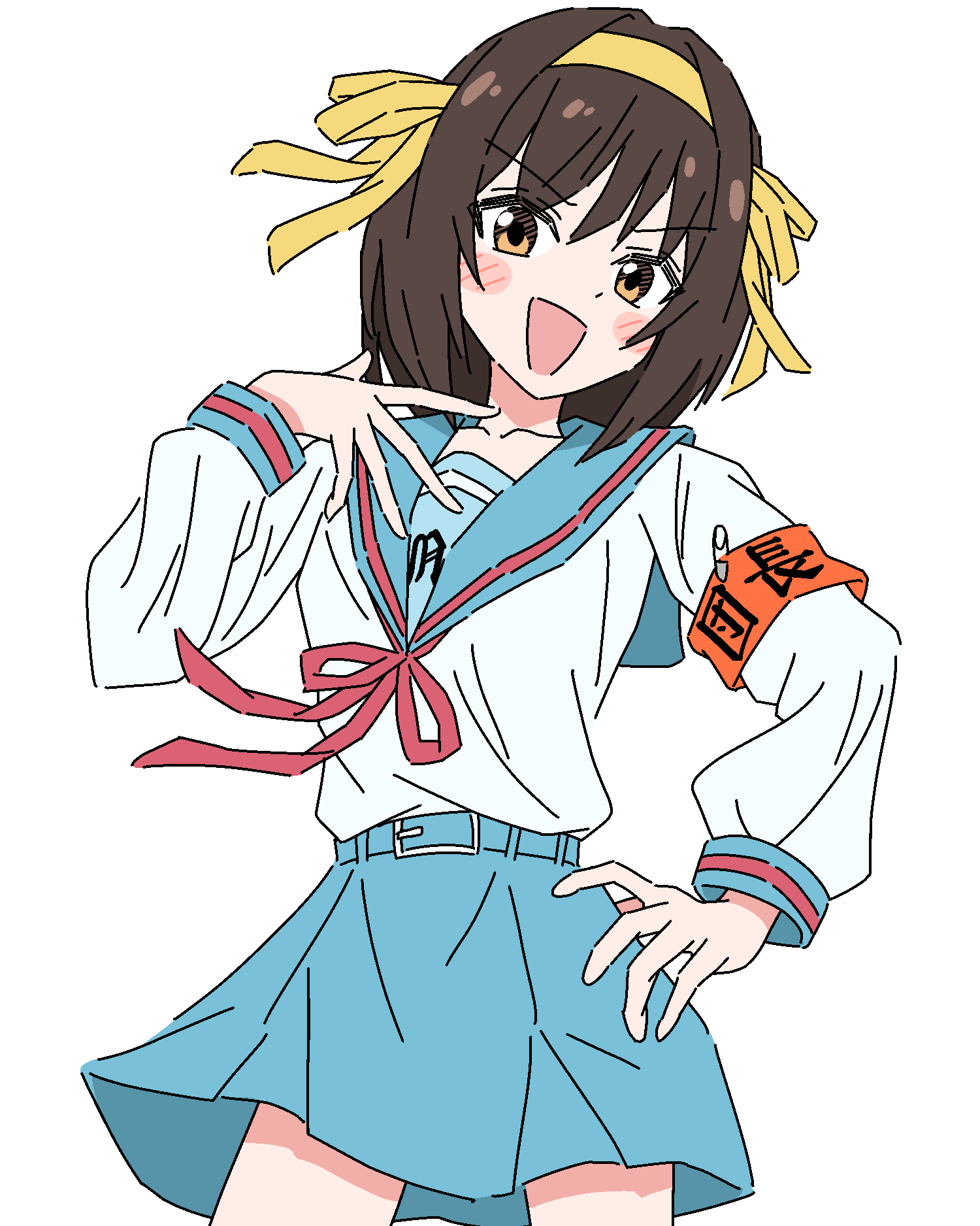 Suzumiya Haruhi (Suzumiya Haruhi No Yuuutsu) Rule 34 Image