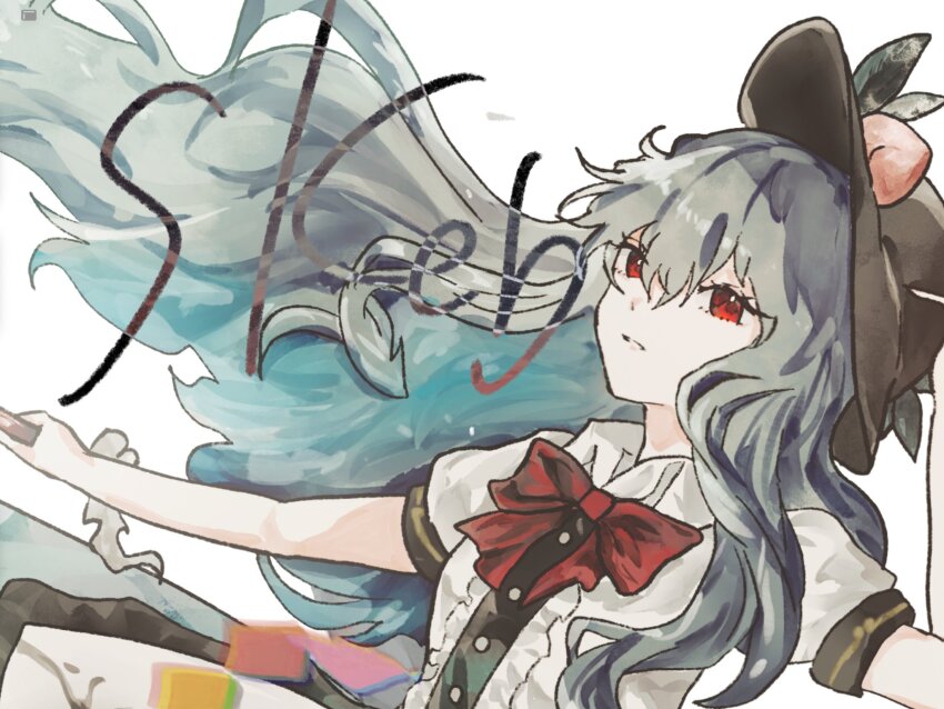 Hinanawi Tenshi (Touhou) Rule 34 Image