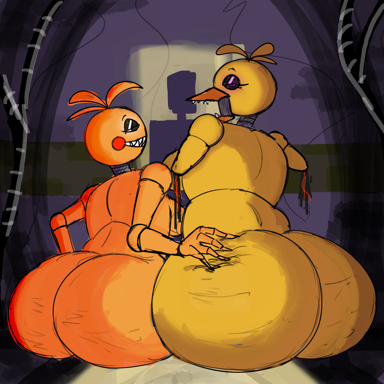 Toy Chica (Fnaf) Rule 34 Image
