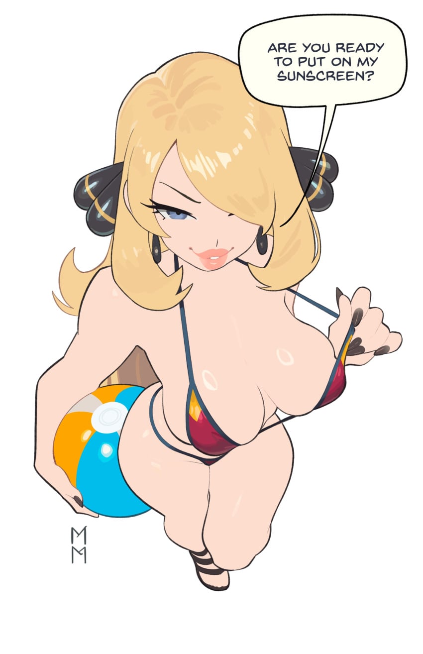 Cynthia (Pokemon) Rule 34 Image