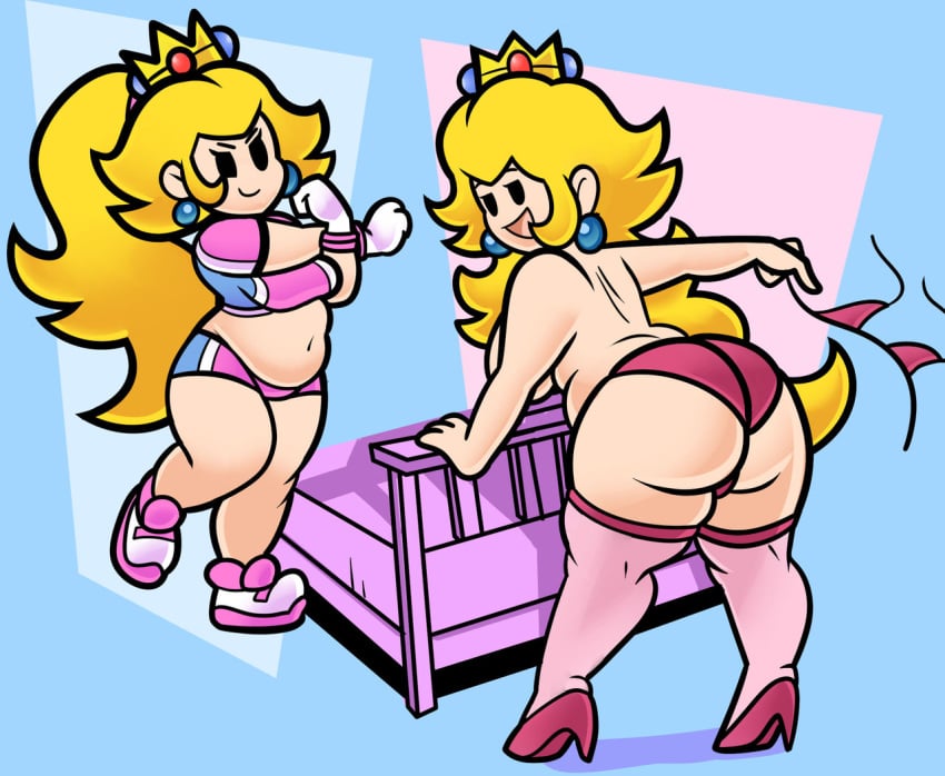 Paper Peach (Mario (Series)) Rule 34 Image
