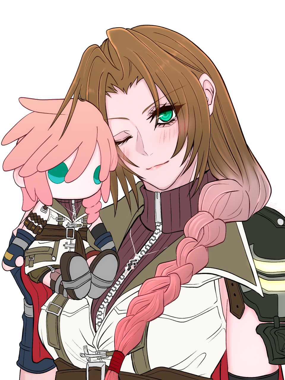 Aerith Gainsborough (Final Fantasy) Rule 34 Image