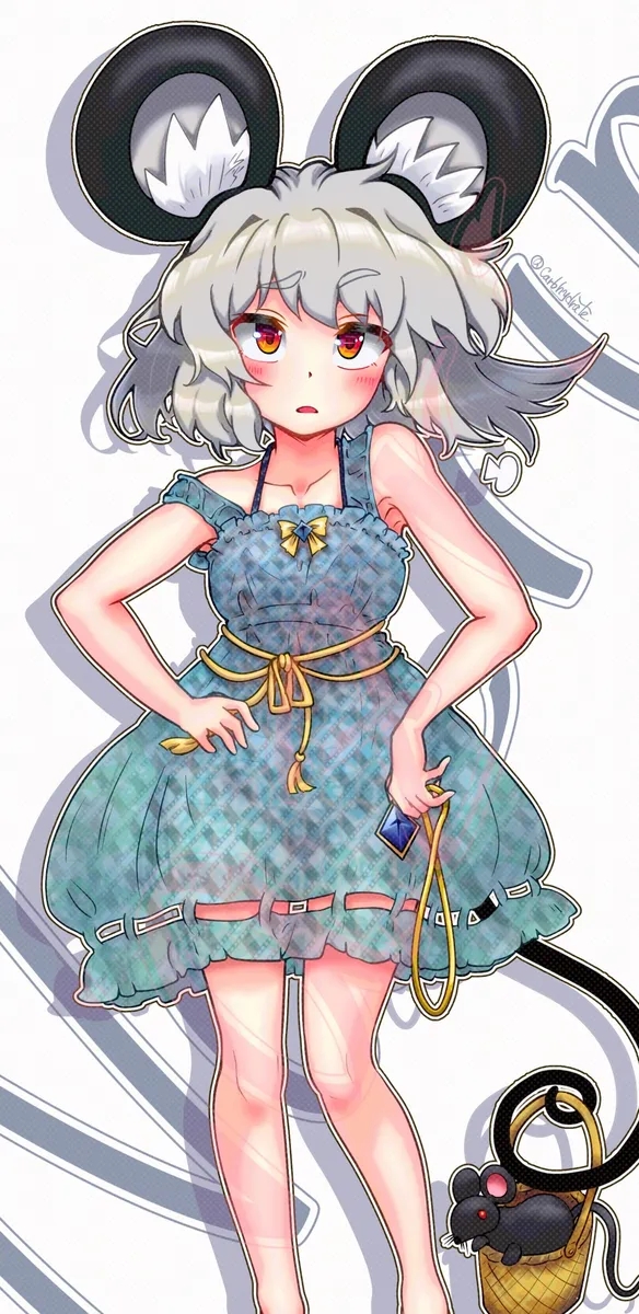 Nazrin (Touhou) Rule 34 Image