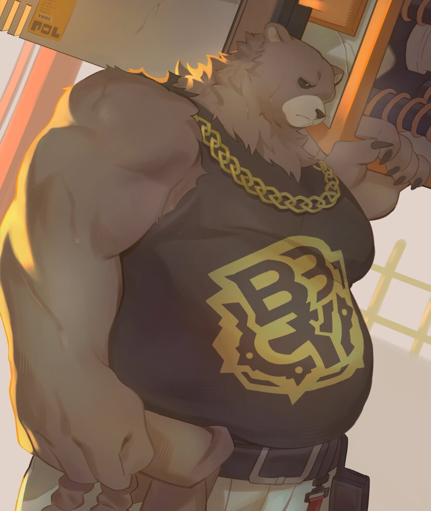 Ben Bigger (Zenless Zone Zero) Rule 34 Image