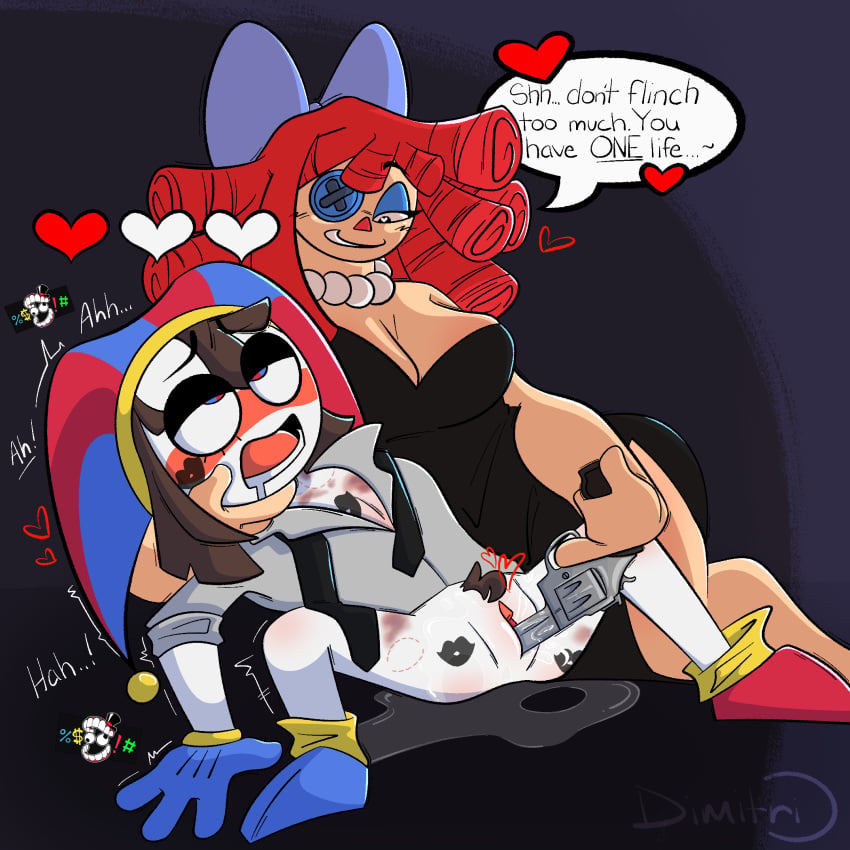 Pomni (The Amazing Digital Circus) Rule 34 Image