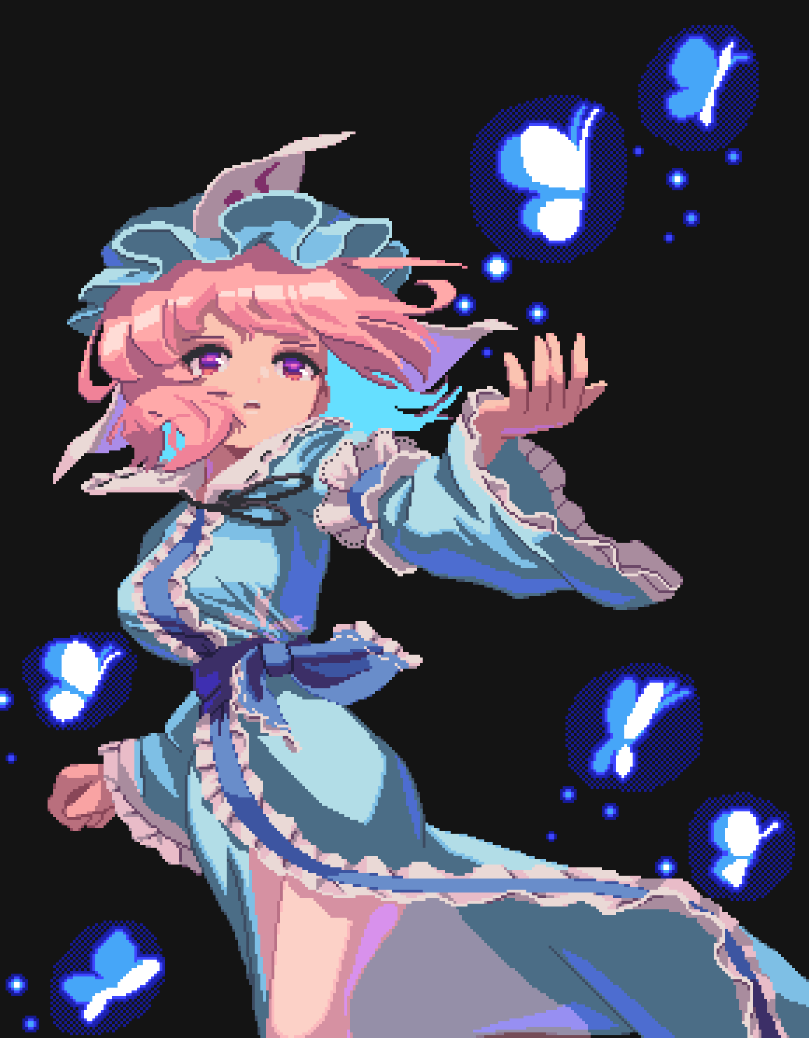 Saigyouji Yuyuko (Touhou) Rule 34 Image