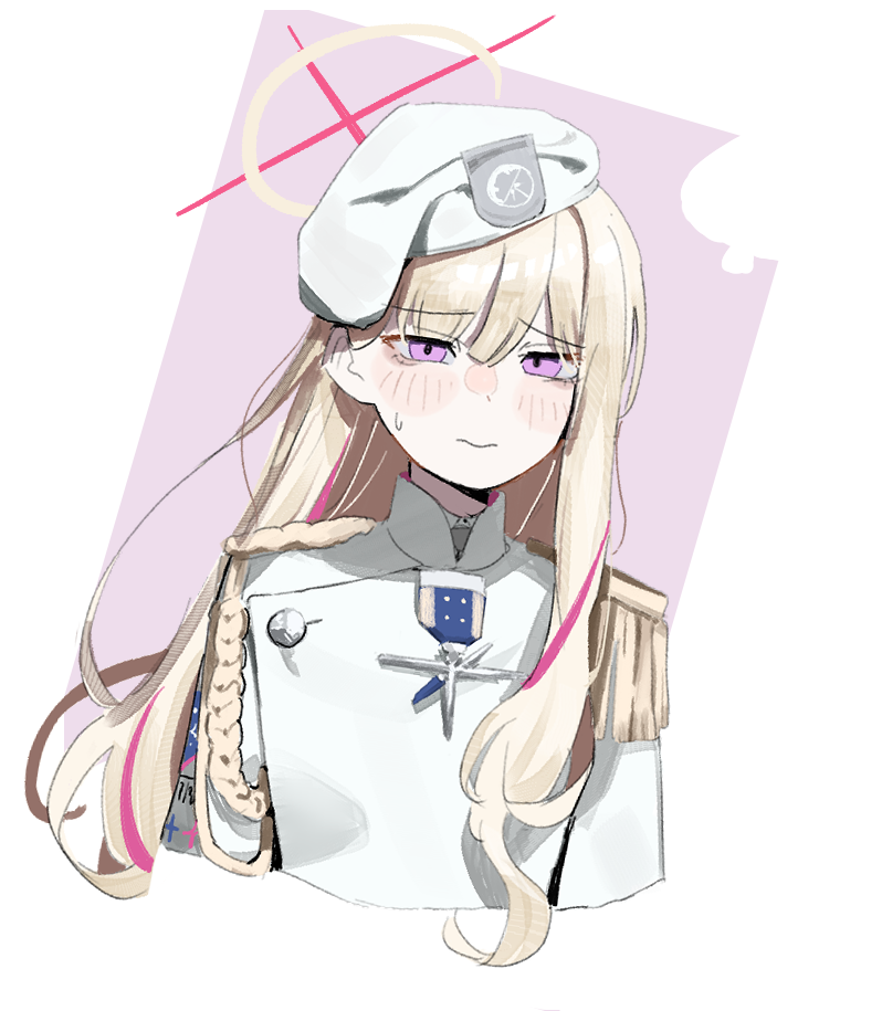 Blonde Student Council President (Blue Archive) Rule 34 Image