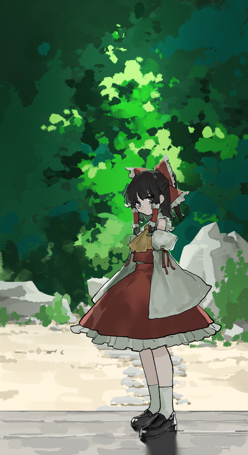 Hakurei Reimu (Touhou) Rule 34 Image