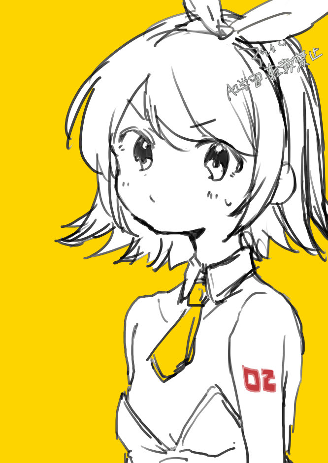 Kagamine Rin (Vocaloid) Rule 34 Image