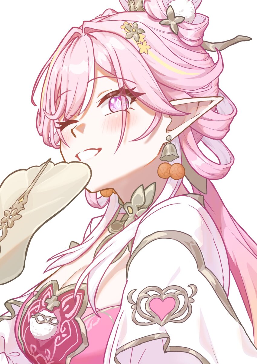 Elysia (Hi Love Elf) (Honkai Impact) Rule 34 Image