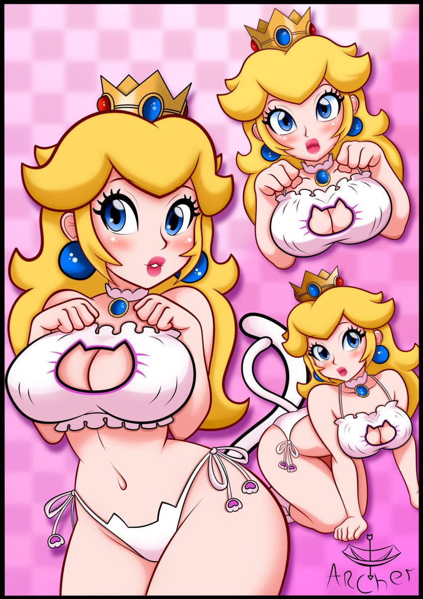 Princess Peach (Mario (Series)) Rule 34 Image