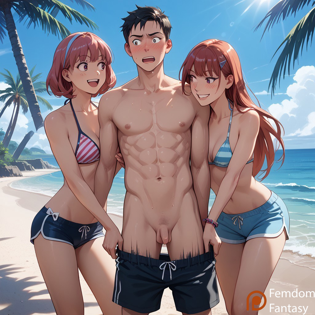 2girls1boy Rule 34 Image
