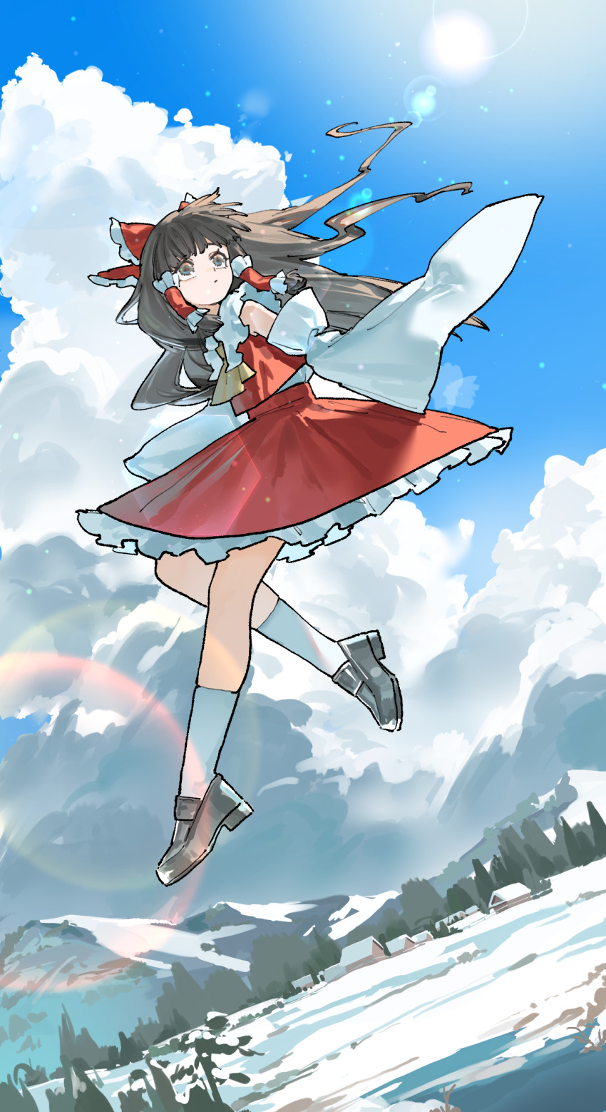 Hakurei Reimu (Touhou) Rule 34 Image