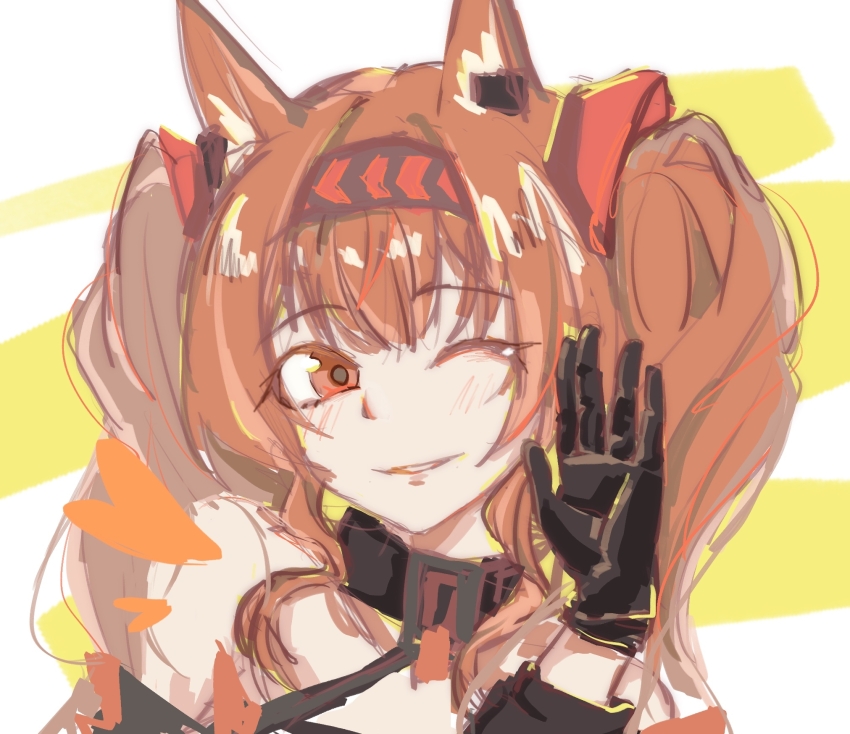 Angelina (Arknights) Rule 34 Image