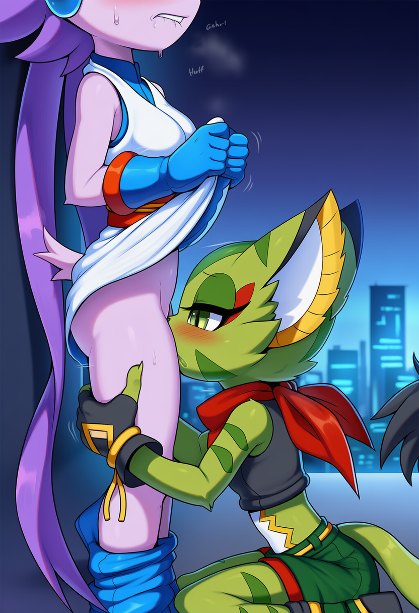 Carol Tea (Freedom Planet) Rule 34 Image