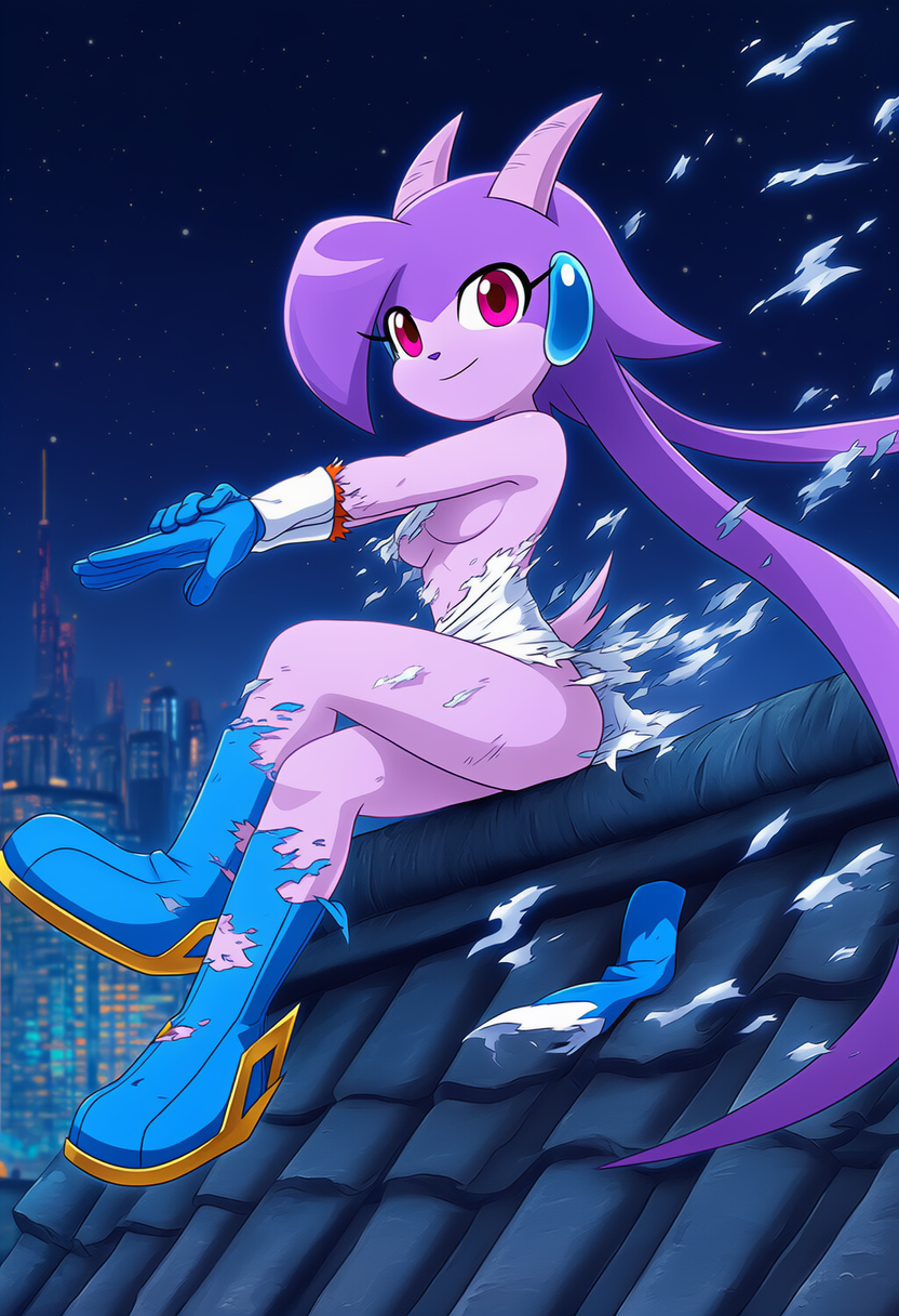 Sash Lilac (Freedom Planet) Rule 34 Image