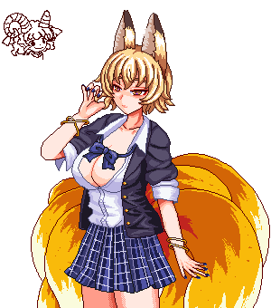 Yakumo Ran (Touhou) Rule 34 Image
