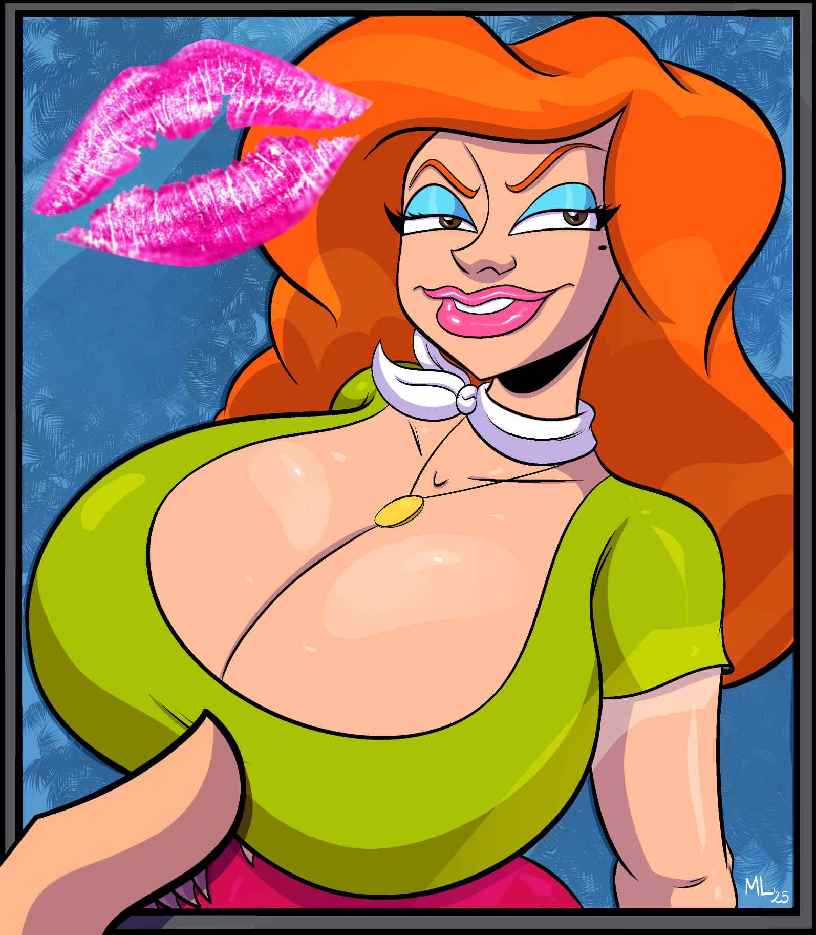Cousin Mel (Grandma Got Run Over By A Reindeer) Rule 34 Image