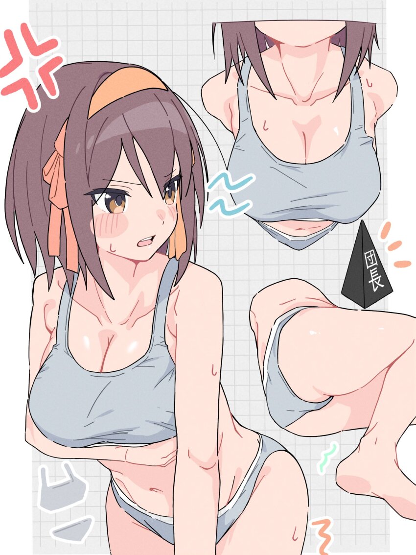 Suzumiya Haruhi (Suzumiya Haruhi No Yuuutsu) Rule 34 Image
