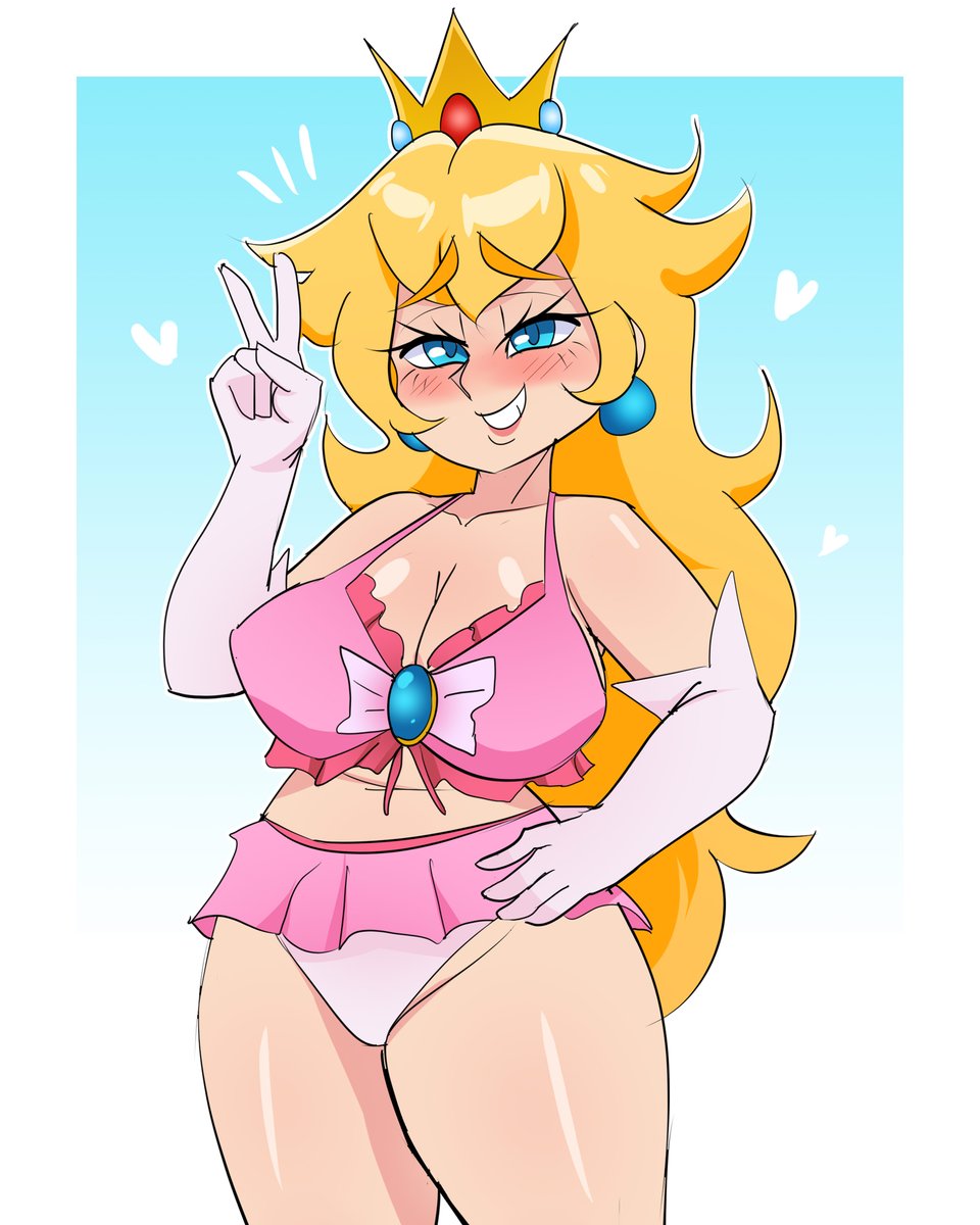Princess Peach (Mario (Series)) Rule 34 Image