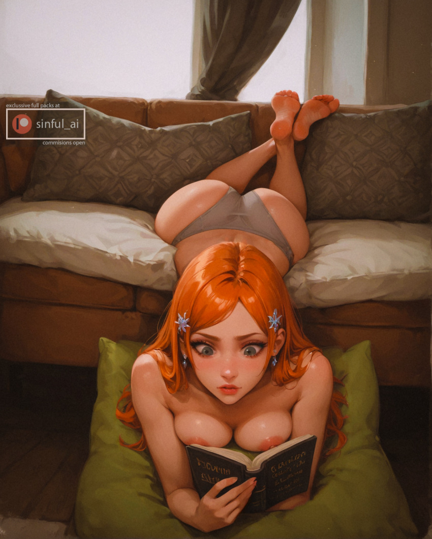Inoue Orihime (Bleach) Rule 34 Image