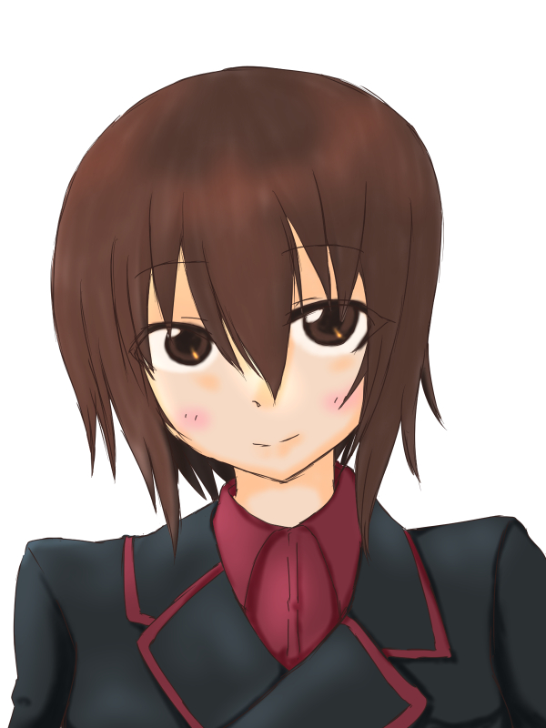 Nishizumi Maho (Girls Und Panzer) Rule 34 Image