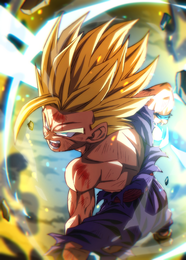 Son Gohan (Dragon Ball) Rule 34 Image