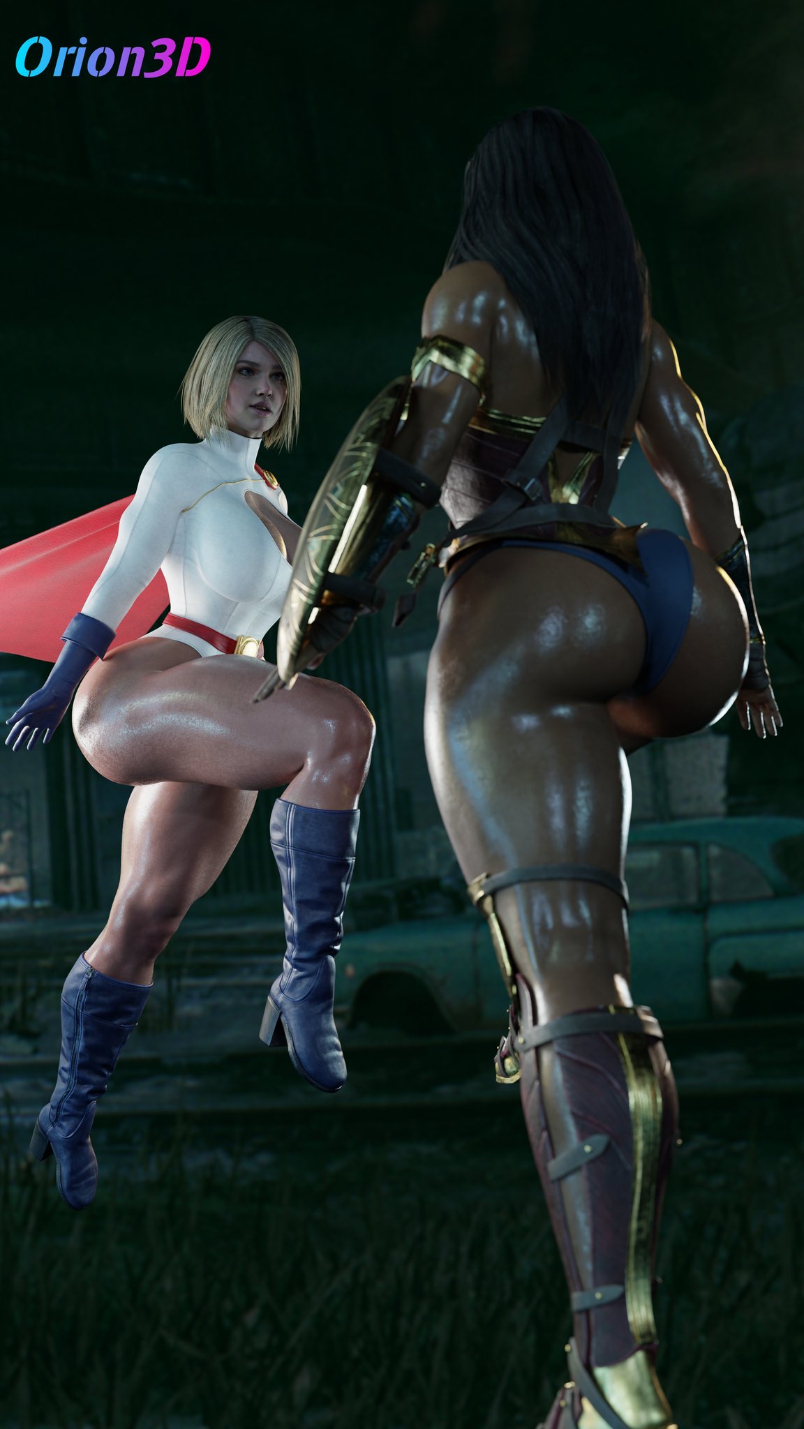 Power Girl (Injustice) Rule 34 Image