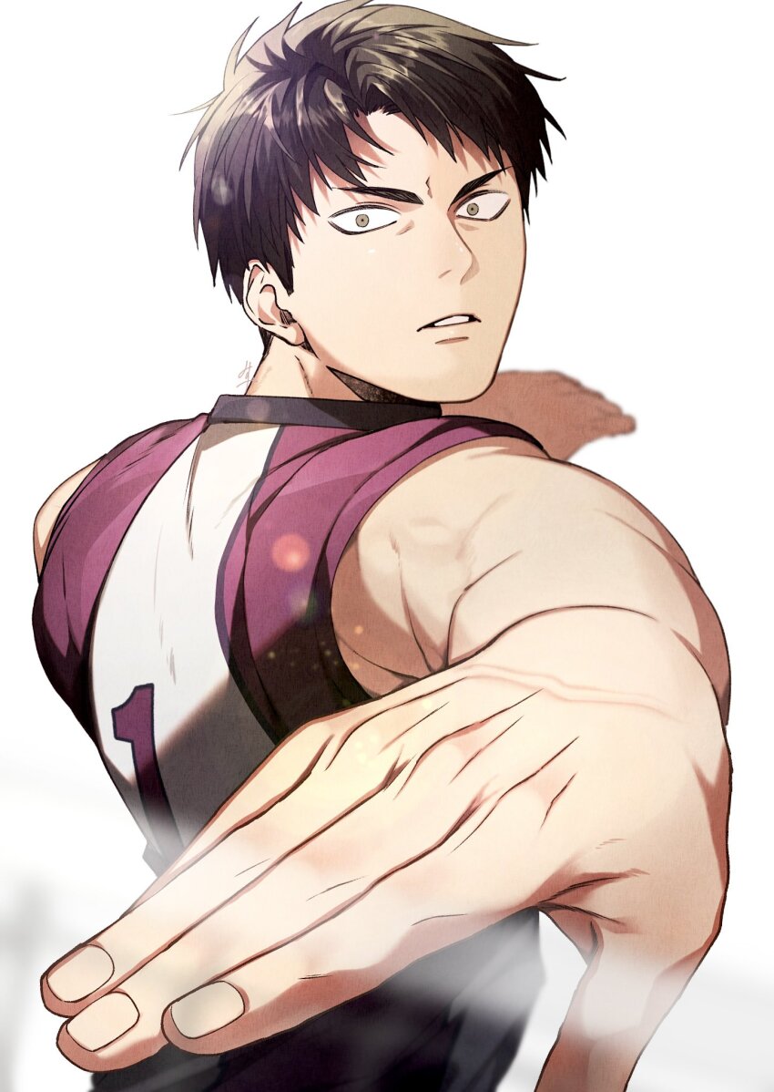 Ushijima Wakatoshi (Haikyuu!!) Rule 34 Image