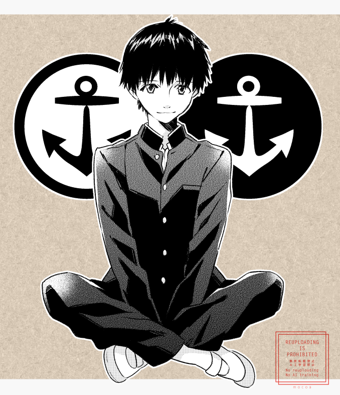 Ikari Shinji (Neon Genesis Evangelion) Rule 34 Image
