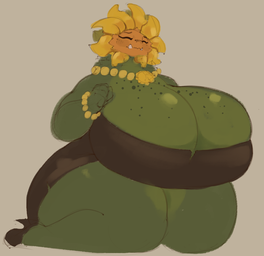 Primal Sunflower (Pvz) Rule 34 Image