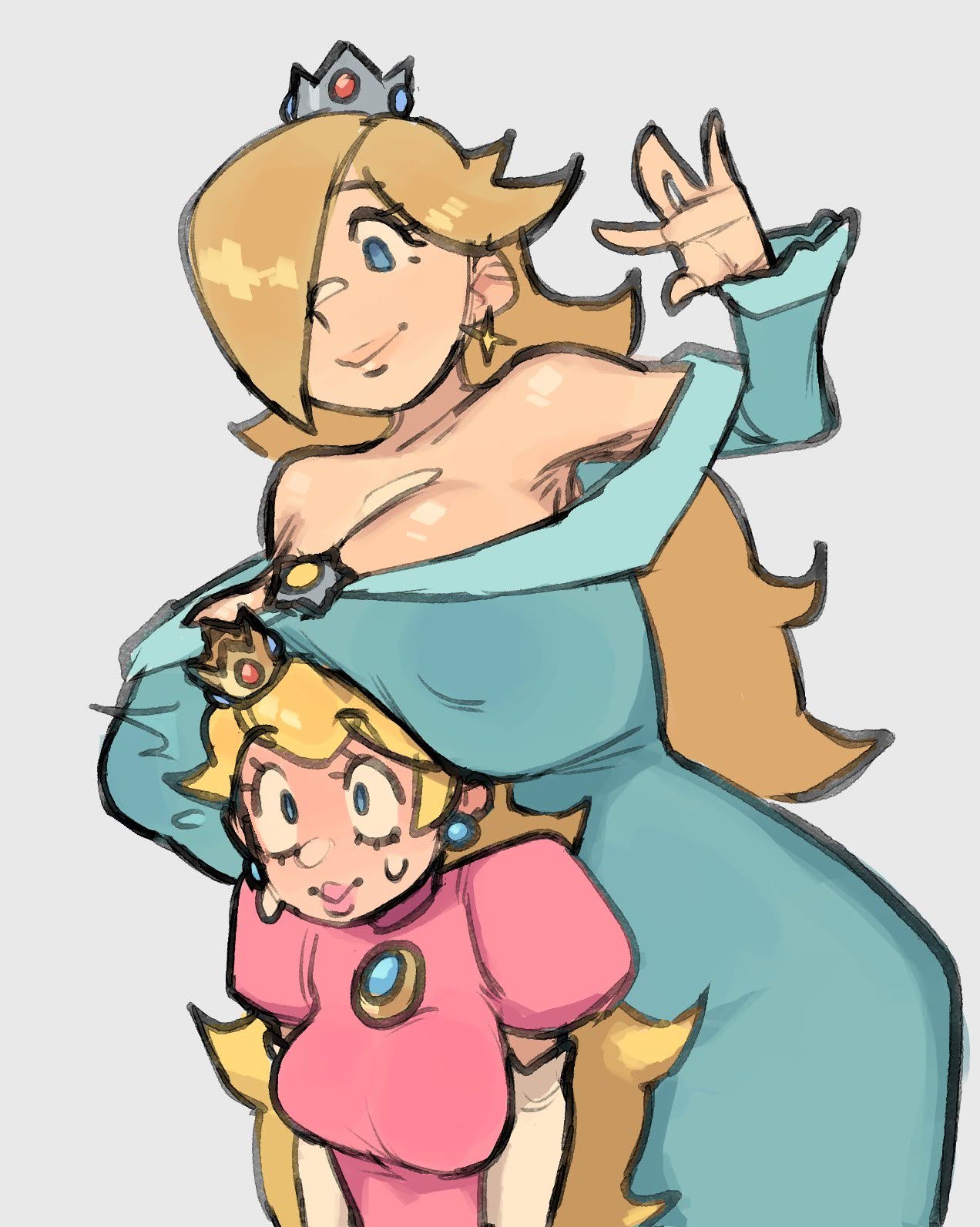 Princess Daisy (Mario (Series)) Rule 34 Image